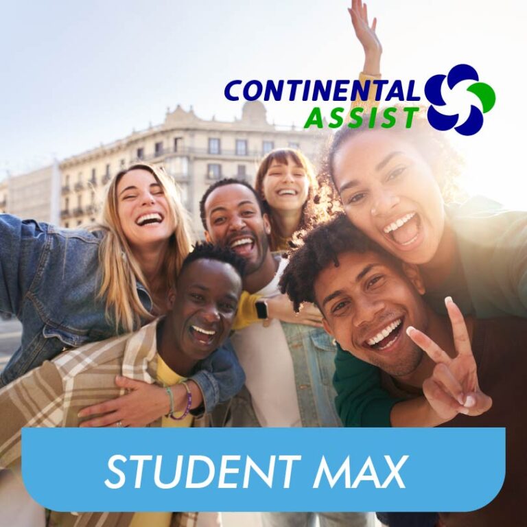 Tarjeta de Asistencia Continental Student Max